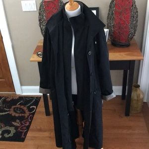 Long black coat